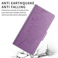 thumbnail image 6 of for Galaxy A14 5G Wallet Case, [Butterfly Embossed] PU Leather Wallet Case Flip Protective Phone Cover with Card Slots and Kickstand for Samsung Galaxy A14 5G 6.6 - Inch,Purple, 6 of 9