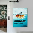 thumbnail image 2 of HFDF Canvas Mdset is Everythg Motivational Wall Art spirational Entrepreneur Quotes Poster Prt Artwork Patg Picture for Home Livg Room Bedroom Classroom Decor Ready to Hang 12x18inch Framed, 2 of 5