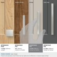 thumbnail image 3 of Pull Center Satin Nickel - 96 mm., 3 of 5