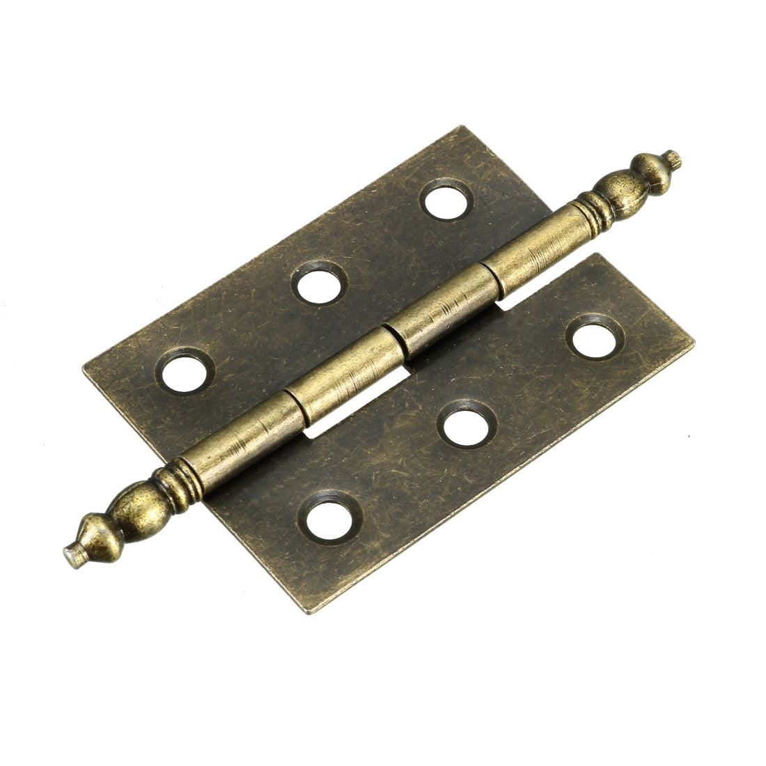 Uxcell 3.39"Antique Bronze Hinges Retro Hinge Replacement with Screws