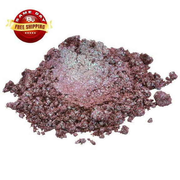 CHAMELEON PLUM DARK RED LUXURY MICA COLORANT PIGMENT POWDER COSMETIC GRADE 1 OZ