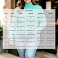 thumbnail image 2 of ZGRBOU Mock Turtleneck Tops for Women Fall Winter Basic Long Sleeve Shirts Soft Stretchy Layering Tee Plus Size, 2 of 5
