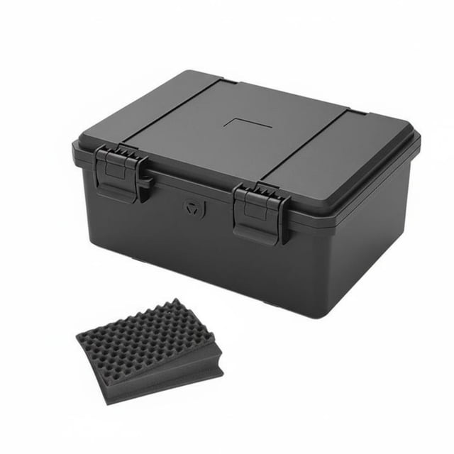 twisto Boîte de Rangement de Qualité Industrielle, Boîte d'Équipement Antipoussière Robuste, Étui Rigide Verrouillable Antivol, Étui de Protection pour Photographes, Chantier, Extérieur