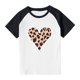 thumbnail image 3 of Blusas y camisas de manga corta con cuello redondo para niños y niñas, blusa de manga corta con estampado de cuello redondo, 3 of 7