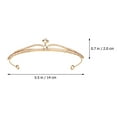 thumbnail image 2 of ETHZZLE Girl Tiara Bridal Tiara Rhinestone Crown Golden Zinc Alloy 1Set, 2 of 8