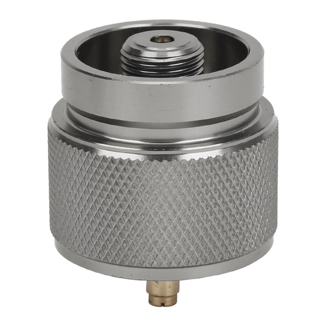 Adaptador de recarga de tanque de estufa de propano, convertidor de quemador con apagado automático de gas