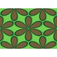 thumbnail image 1 of Ahgly Company Indoor Rectangle Patterned Green Apple Green Area Rugs, 3' x 5', 1 of 6