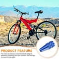 thumbnail image 4 of Uxcell Bicycle Tire Valve Stem Caps, 4 Pack Anodized Aluminum French Universal Bicycle Caps, Blue, 4 of 7