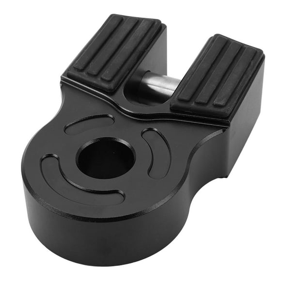 Soporte de Gancho de Cabrestante de 30,000 Libras, Aluminio 6061, Ajuste Universal Para Vehículos Todo Terreno, UTV, SUV, Camionetas Con 4 Almohadillas de Protección de Goma,