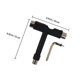 thumbnail image 2 of unbranded 4Ud Kit De Herramienta T Para Patineta Con Llave Allen Y Accesorio Compacto, 2 of 8