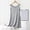 Light Gray, variant on Women's Casual Dress for Home and Leisure Sleeveless Round Neck Design for Spring and Summer Wear Apparel Platform Competitor Blue M