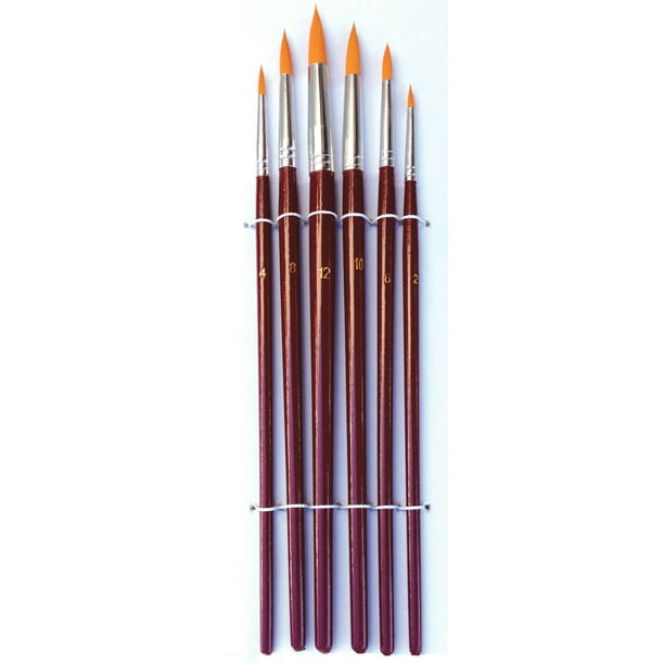 Fine point artist paint brush