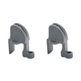 thumbnail image 1 of Kenally Clips para guardabarros, tacos de riel ajustables duraderos a prueba de herrumbre, prácticos soportes de suspensión para Gris 2piezas, 1 of 6