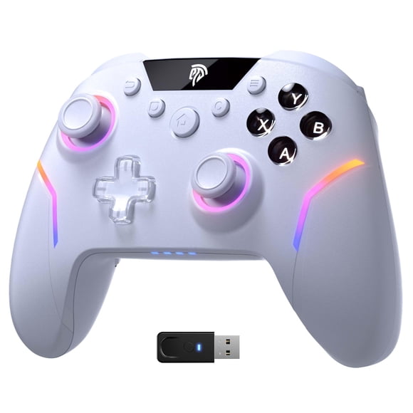 Controlador de juegos inalámbrico EasySMX X20 con retroiluminación RGB