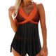 thumbnail image 1 of OrangeSTrajes de baño para mujer Tallas grandes Traje de baño de poliéster sin espalda para damas Nuevo, 1 of 5