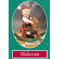 15" Zims The Elves Themselves Malcolm and Horse Collectible Christmas Elf Figure