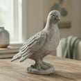 thumbnail image 2 of Cement Cardinal Bird Figurine, Gray Decorative Bird Statue for Home Décor, 2 of 5