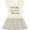 Natural with Stripes, variant on Inktastic Grammys Girl Bright Flowers Girls Toddler Dress