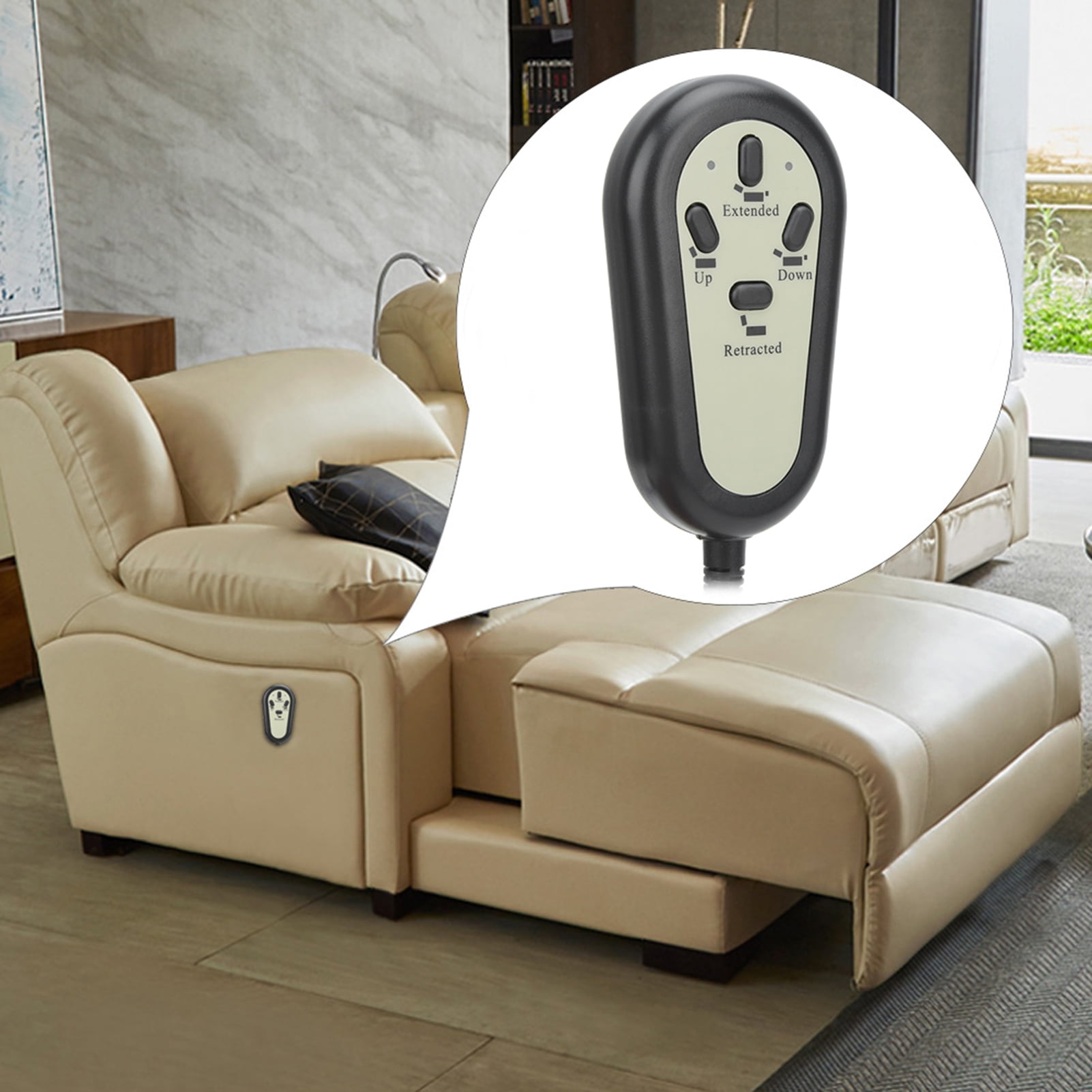 Button recliner chair sale