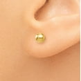 thumbnail image 3 of 14K Polished 4mm Ball Post Earrings 14k Yellow Gold Earrings, 3 of 4