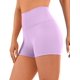thumbnail image 1 of Shorts CRZ YOGA Sensación Desnuda Cintura Alta 7.5 cm Lila M, 1 of 4
