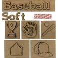 thumbnail image 3 of Foundations Decor SB400033 Shadow Box Kit, Baseball, 3 of 6