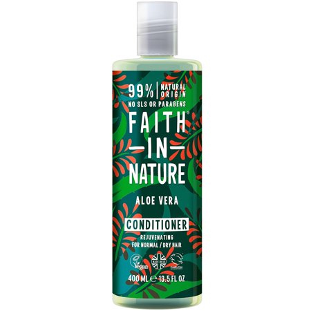 The Faith in Nature Aloe Vera Shampoo and Conditioner, Vegan and Cruelty-Free (13.5 oz. each, 2 pk.)