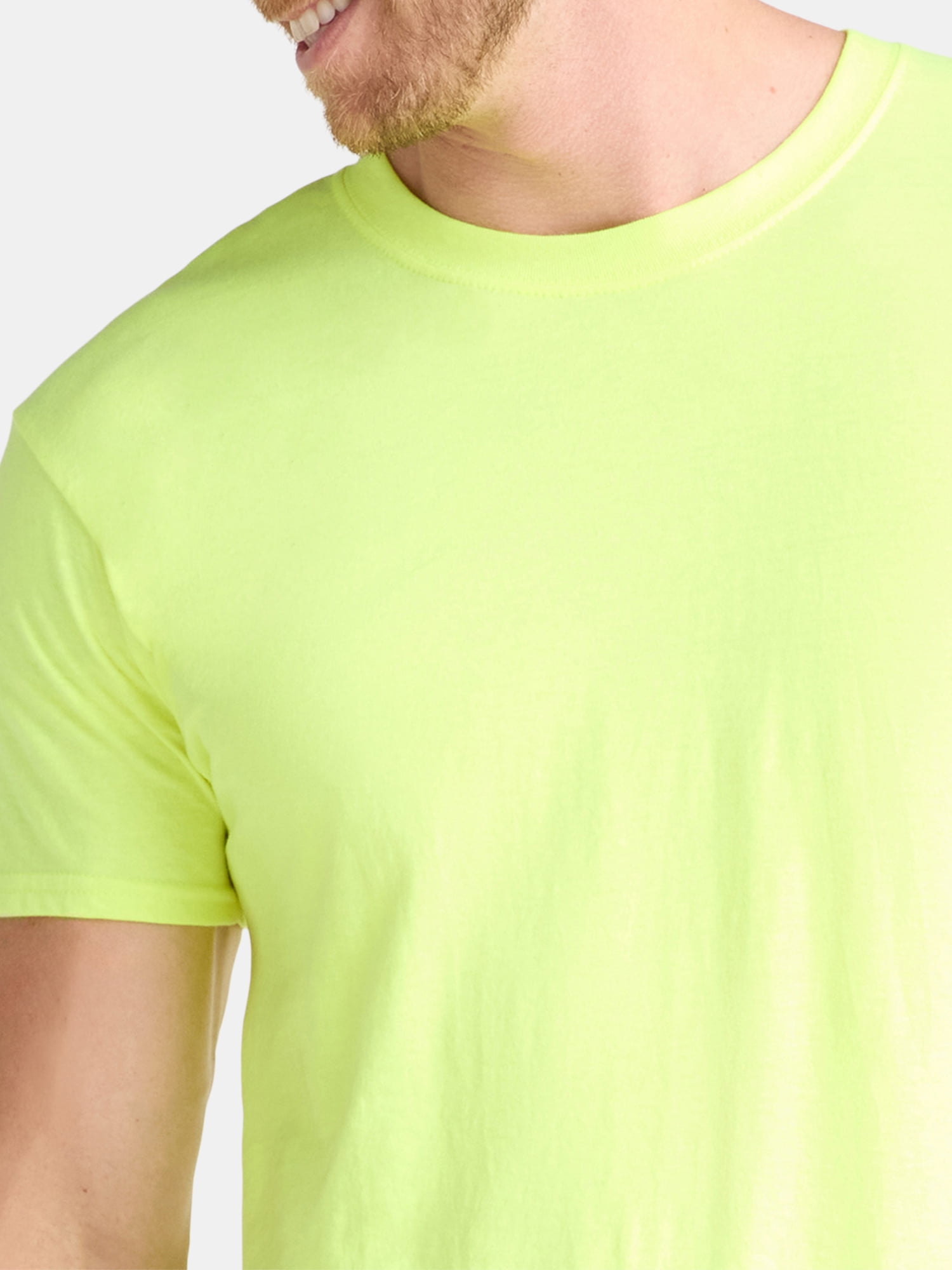 Athletic Works Men's and Big Men's Cotton Active Tee, 4-Pack, Sizes XS-5XL