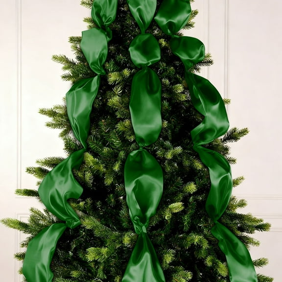 2 Inch Wide Satin Ribbon Perfect For Wedding Handmade Bows Craft Fabric Ribbon For Wrapping Bouquets Wedding Decoration（66FT ）