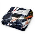 thumbnail image 2 of Magic And Muscles Blanket, Anime Throw Blanket For Bed Sofa Couch, Super Soft Flannel Blanket For Bedroom Livingroom, 60"X50", 2 of 9