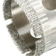 thumbnail image 4 of 25mm Diamond Grit Hole Saw Drill Bit 2Pcs for Tile Glass, 4 of 5