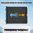thumbnail image 3 of Dog Fences Indoor, Retractable Pet Gate for Dogs and Cats with 4 Wall Hooks, No Tools or Drilling Required, Dog Proof Gate for Kitchen, Porch, Indoor Outdoor Use(17.7x49.2inch), 3 of 6
