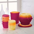 thumbnail image 1 of Tupperware Contenants de Rangement pour Aliments de la Collection Patrimoniale, 32 Pcs Rouge, 1 of 1