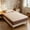 C, variant on Floral Print Flat Sheet, Microfiber Sheet with Deep Pocket, Soft and Breathable Home Bedding, 35x79 Inch