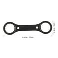 thumbnail image 2 of Minkissy Bottom Bracket Tool 1Pack for Cyclists in Black Aluminum Alloy 23X6CM, 2 of 7