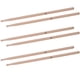 thumbnail image 1 of Palillo de tambor 3 pares de baquetas de arce tipo 5A con 1 bolsa de transporte para batería Jazz Drum Maboto Palillo de tambor, 1 of 5