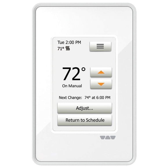 Termostato Schluter DITRA-HEAT-E-RT con pantalla táctil programable