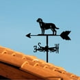thumbnail image 3 of Metal Dog Shape Weathervane, 2025 New Metal Weather Vane - Standing Wind Direction Indicator for Roof, Garden, or Cupola - Outdoor Decor for Farmhouse, Shed & Patio, 3 of 6
