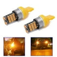 thumbnail image 3 of 2× Car T20 Led Amber Canbus 7440 Turn Signal Light Wy21W Bulb Tail Light 45Smd, 3 of 8