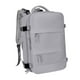 thumbnail image 1 of Mochila de viaje Bolsa de lona Adultos Mochila para computadora portátil para aviones Viajes de negocios Gris, 1 of 8