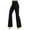 black, variant on LNGOOR Bootcut Yoga Flare Leggings For Women High Waisted Crossover Workout Lounge Bell Bottom Jazz Dress Pants Long Palazzo Pants