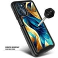 thumbnail image 4 of Nagebee Phone Case Compatible for Motorola Moto G 5G (2022) with [Built-in Screen Protector], Full-Body Protective Shockproof Rugged Bumper Cover, Impact Resist Durable Case (Yellow/Blue), 4 of 5