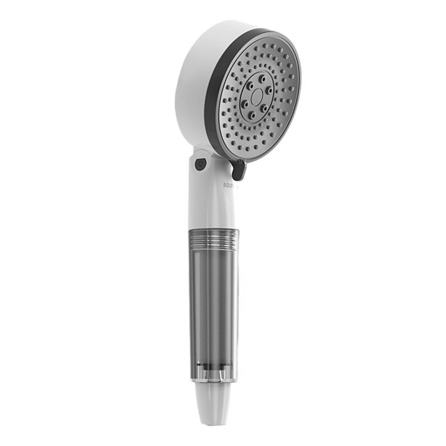 EGNMCR Kitchen Gadgets, Shower - High-Pressure Handheld Showerhead With Carbon Filter - Hard Water Softener Filtered Shower , High Pressure3 Spray Modes Handheld Shower For The Elderly shower head