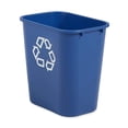 thumbnail image 3 of Commercial Deskside Recycling Can, 7 Gallon/28 Quart Office Waste Bin for Paper, Plastic & Aluminum, Durable & Easy to Clean, 3 of 8