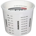 thumbnail image 2 of Leaktite Mixing Container 10M3-50 - 5 Qt Capacity, White - 1 Piece, 2 of 3