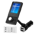thumbnail image 2 of Transmisor FM para automóvil, Llamadas manos libres inalámbricas Bluetooth Kit inalámbrico para automóvil con reproductor Bluetooth M para automóvil Valor inmejorable, 2 of 10