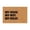Brown, variant on Yeetfub Front Door Rugs for Entryway Indoor, Outdoor Mats for Home Entrance, Front Porch Decor Funny Letter Cute Print Doormats Durable Front Door Mat Brown 16"x24"