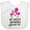 AA-White, variant on Inktastic My Great Grandma Loves Me with Two Flamingos Boys or Girls Baby Bib