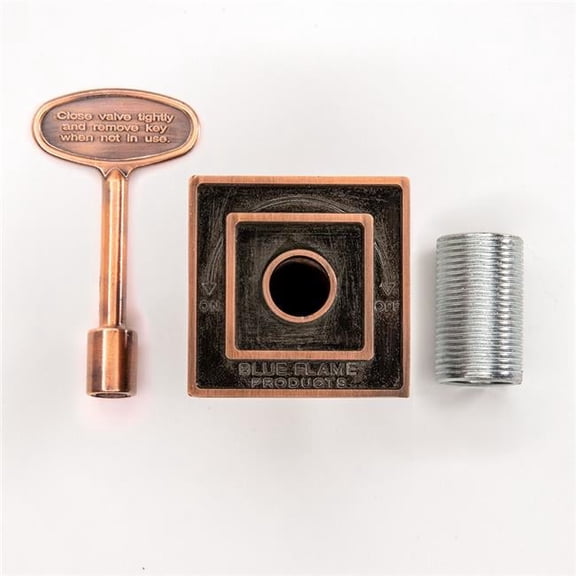 Canterbury Enterprises 115666 3 in. Universal Square Flange & Key, Rubbed Bronze - Pack of 12 - 2 Piece