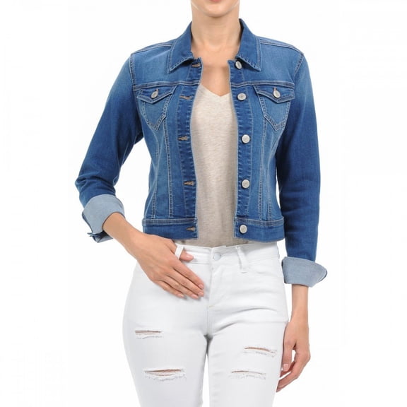STONE-WASHED DENIM JACKET